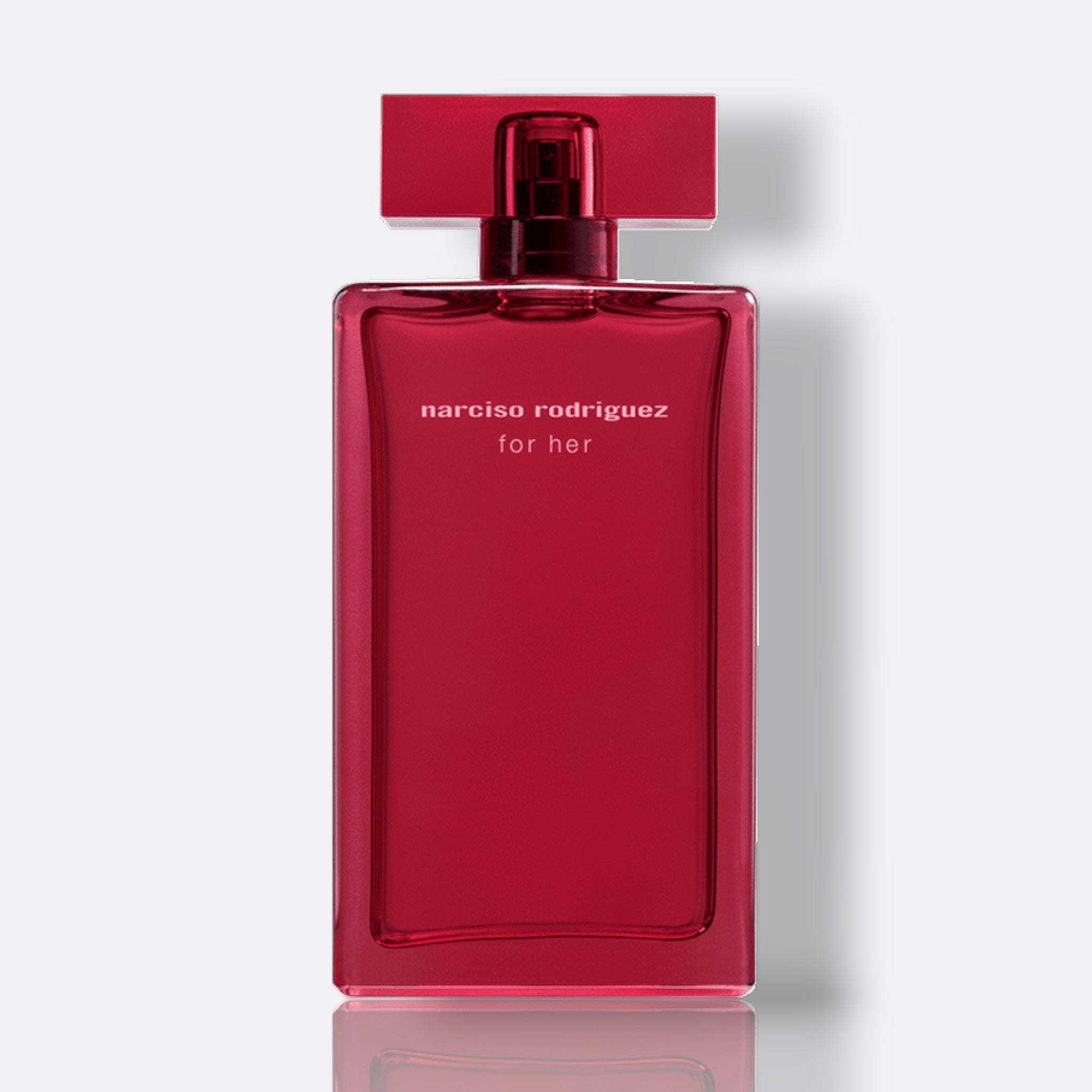Narciso Rodriguez For Her Eau de Parfum Intense for women – jasmine ylang-ylang musk amber deep sensual feminine fragrance bottle