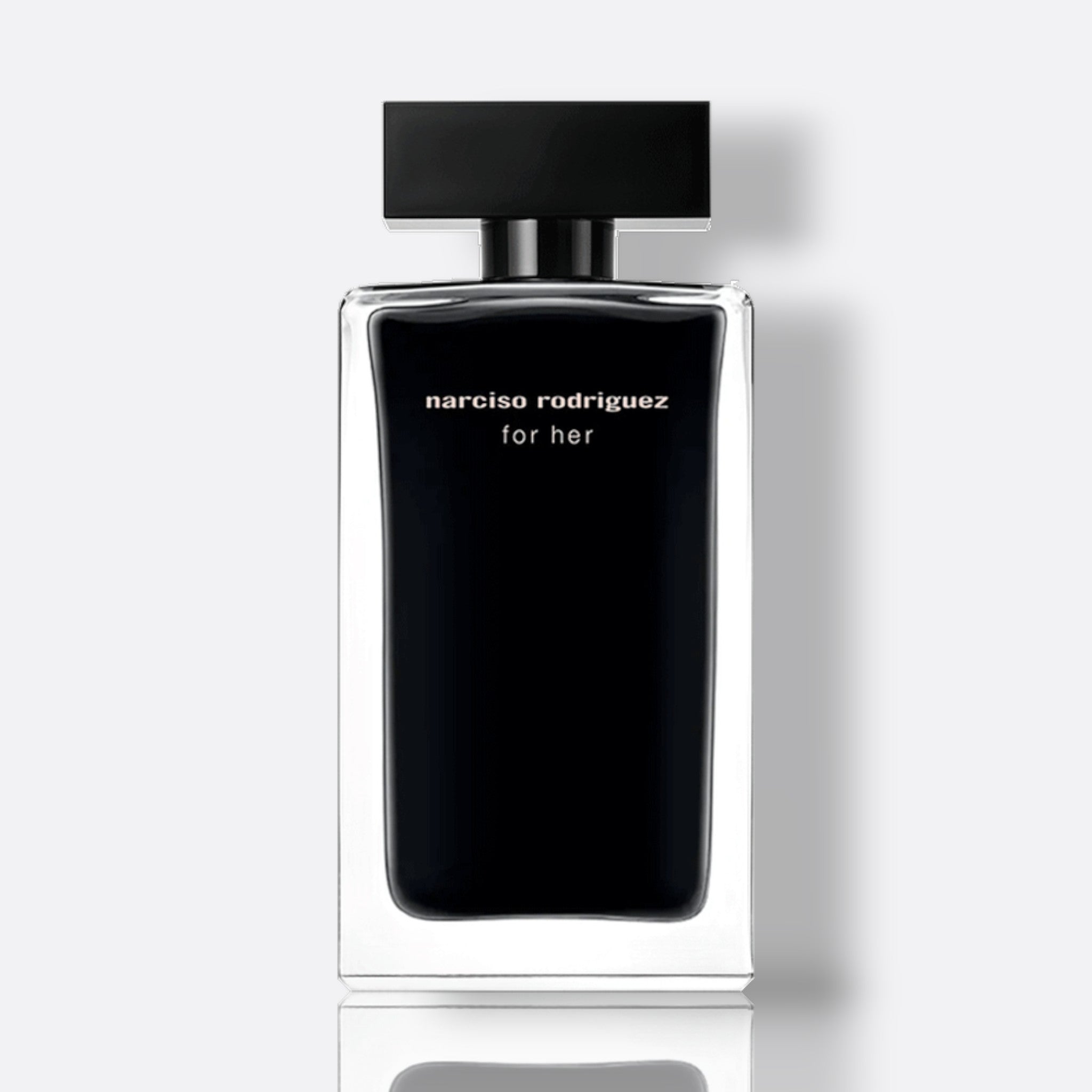 Narciso Rodriguez For Her Eau de Toilette for women – musk osmanthus orange blossom amber feminine elegant fragrance bottle