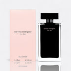 Narciso Rodriguez For Her Eau de Toilette for women – musk osmanthus orange blossom amber feminine elegant fragrance bottle