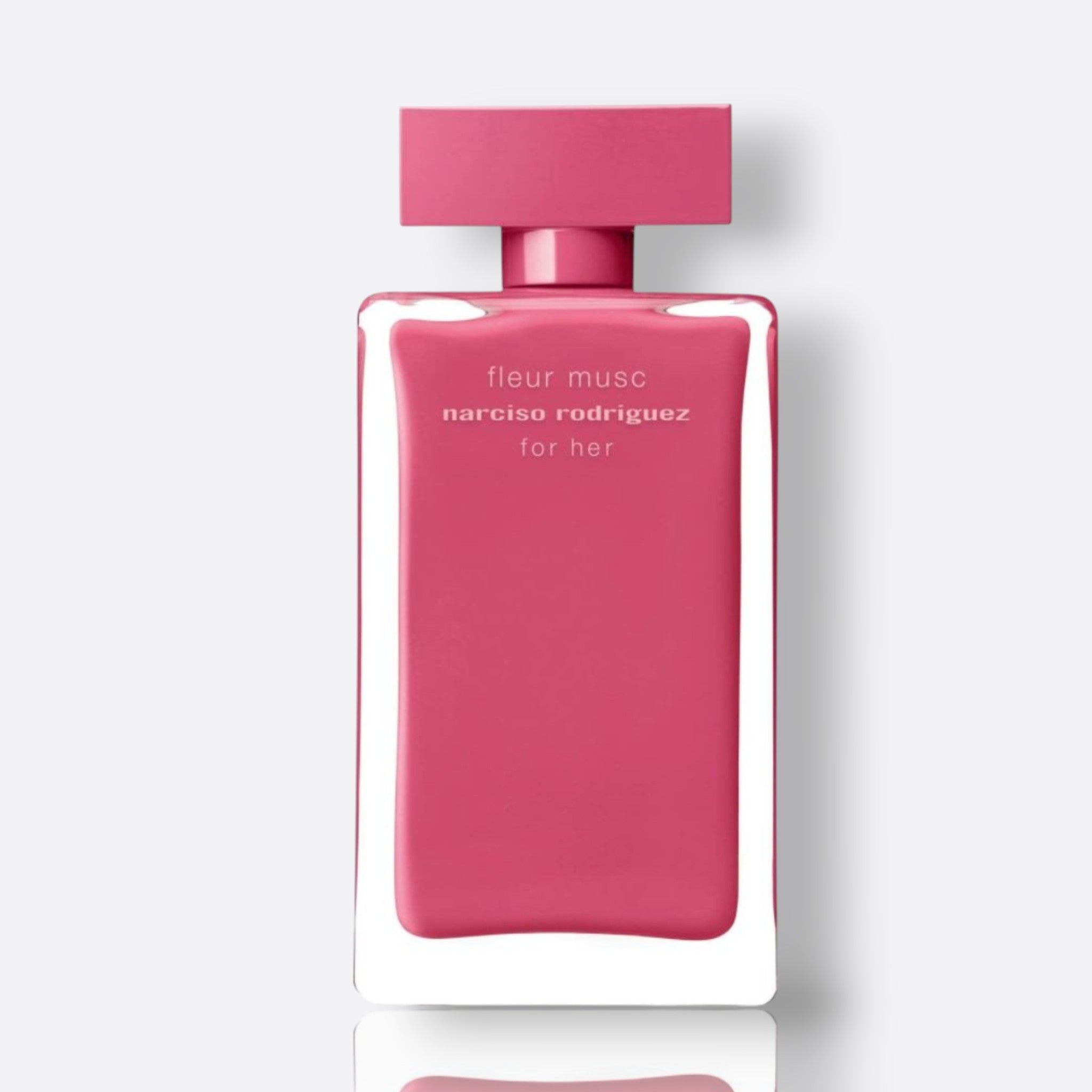 Narciso Rodriguez For Her Fleur Musc Eau de Parfum for women – rose peony musk pink pepper vibrant feminine fragrance bottle