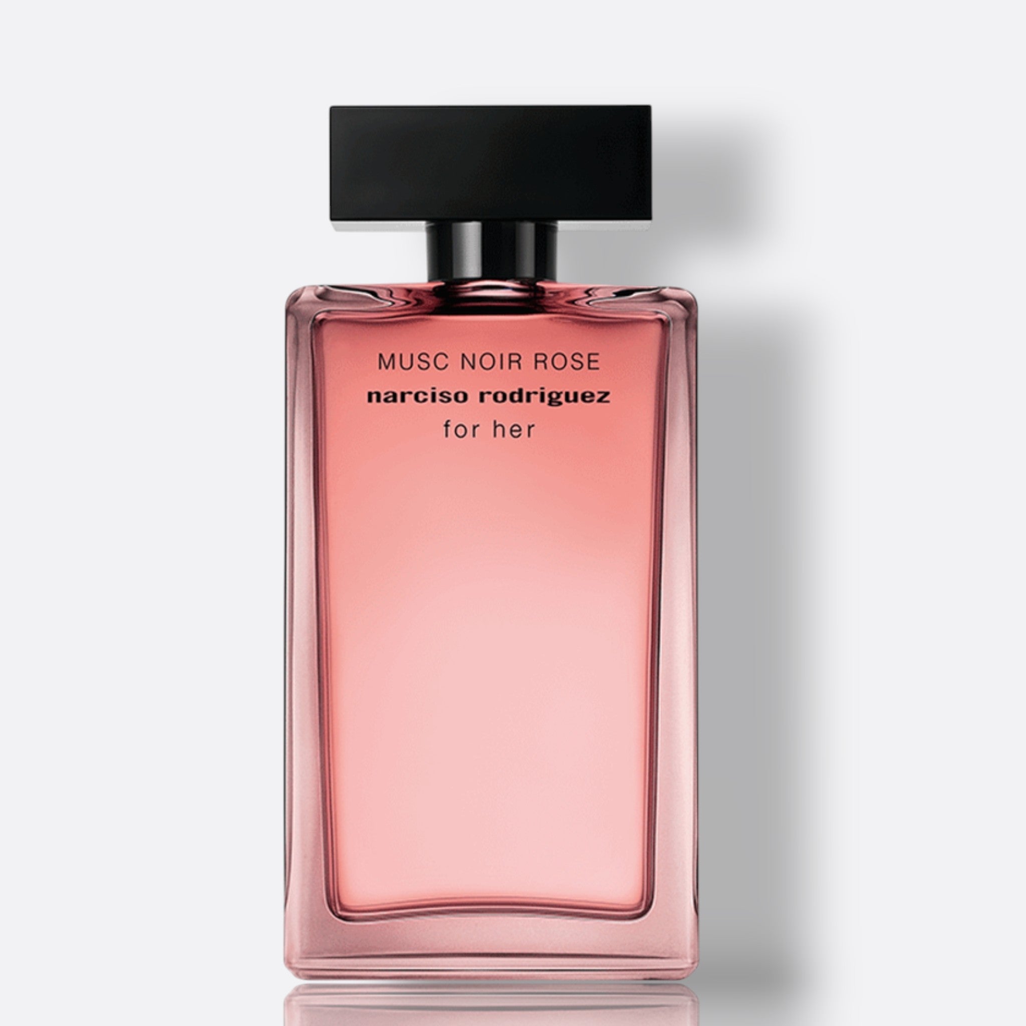 Narciso Rodriguez For Her Musc Noir Rose Eau de Parfum for women – rose tuberose musk bergamot warm luminous feminine fragrance bottle