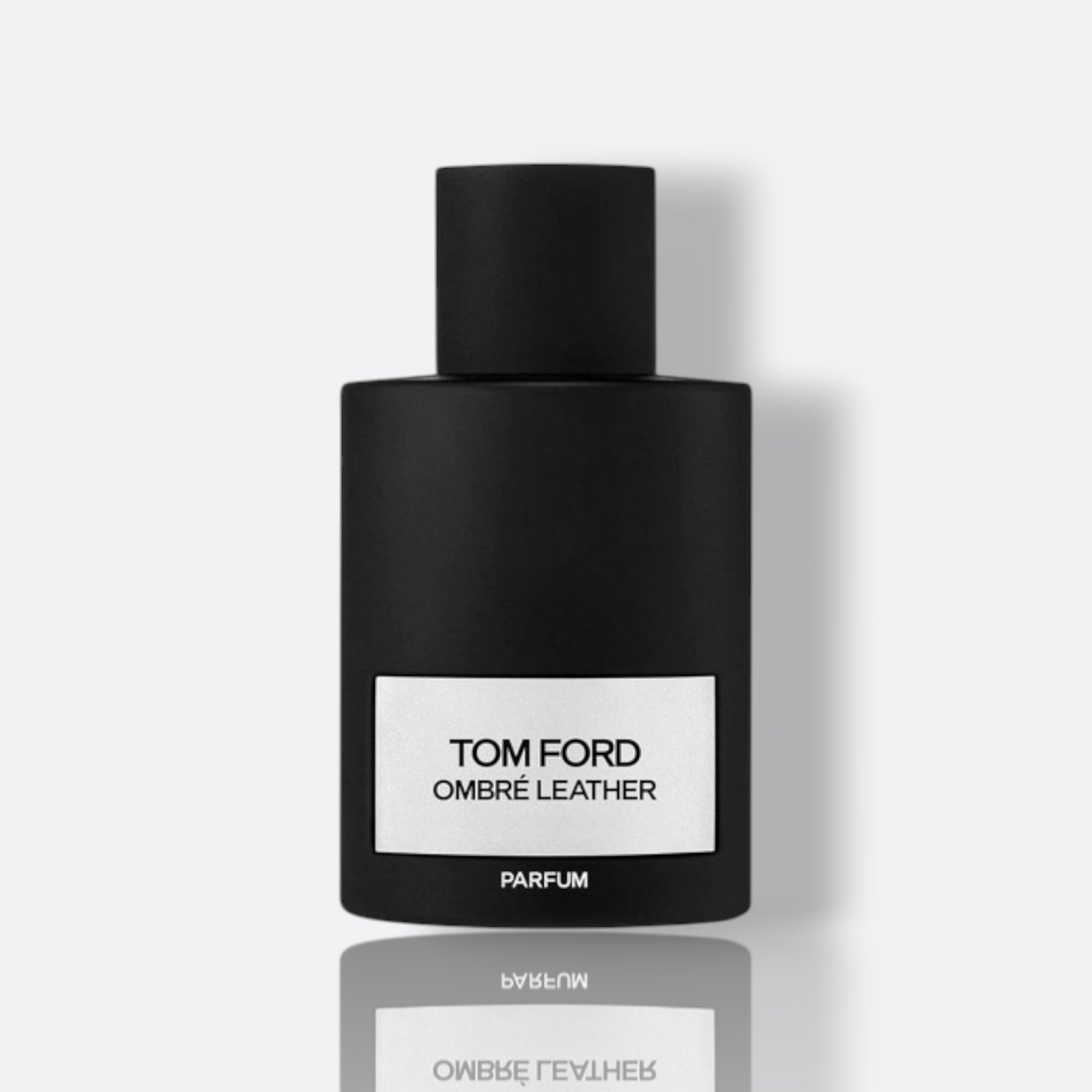 Ombré Leather Parfum – black leather orris cedarwood amber unisex fragrance bottle
