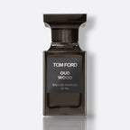Oud Wood Eau de Parfum – oud sandalwood cedarwood cardamom amber unisex fragrance bottle
