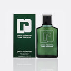 Bottle of Paco Rabanne Pour Homme – classic aromatic fougère men’s perfume with lavender and oakmoss
