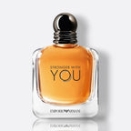 Emporio Armani Stronger With You Eau de Toilette for men – cardamom pink pepper sage vanilla chestnut warm charismatic fragrance bottle 100 ml