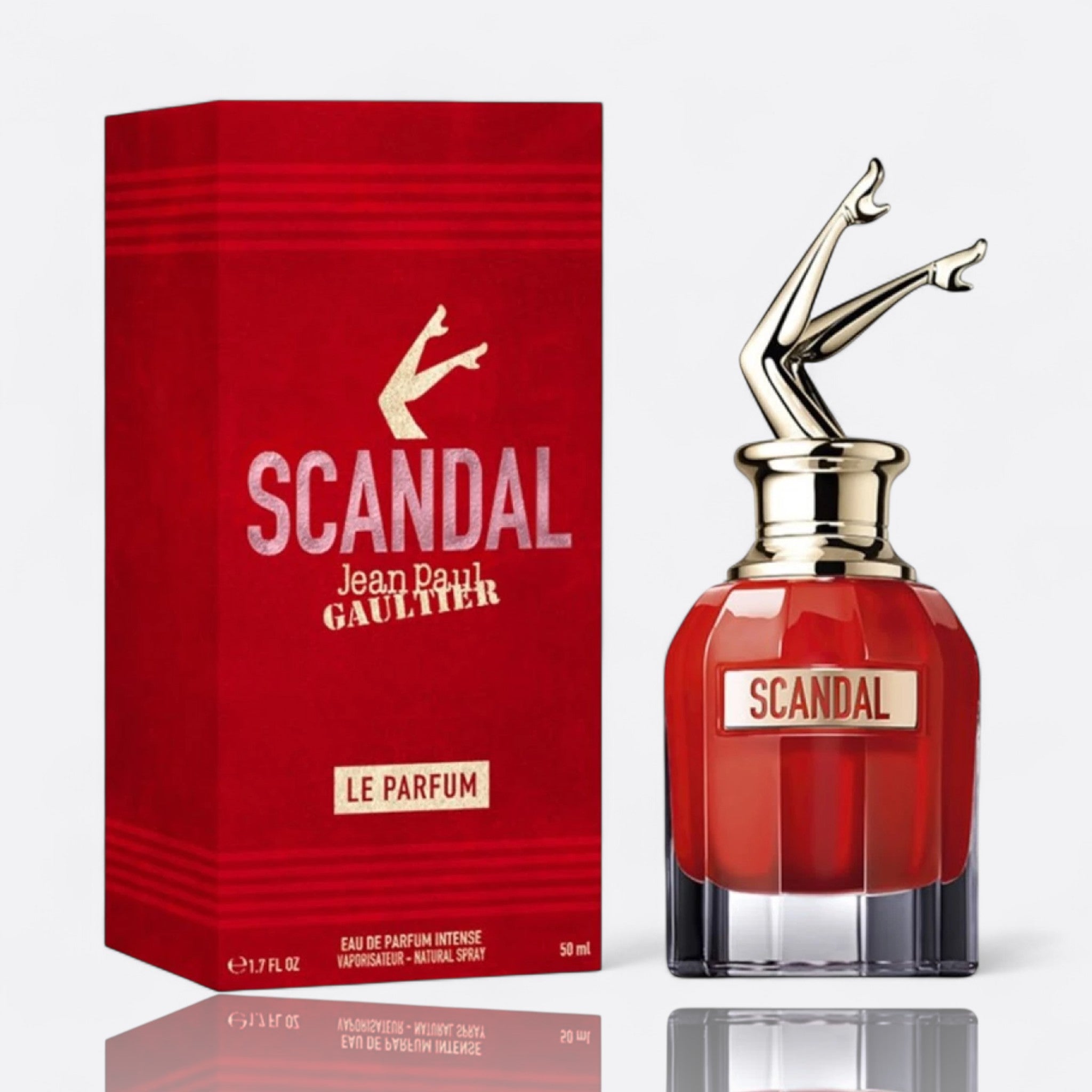 Scandal Le Parfum Eau de Parfum Intense for women – jasmine salted caramel vanilla sweet warm intense fragrance bottle
