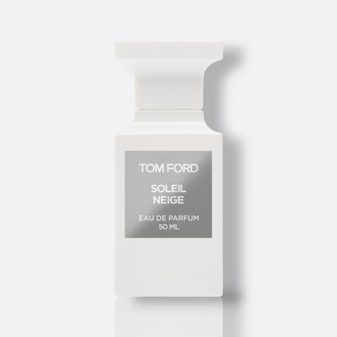 Soleil Neige Eau de Parfum – bergamot orange blossom jasmine soft musk fresh unisex fragrance bottle
