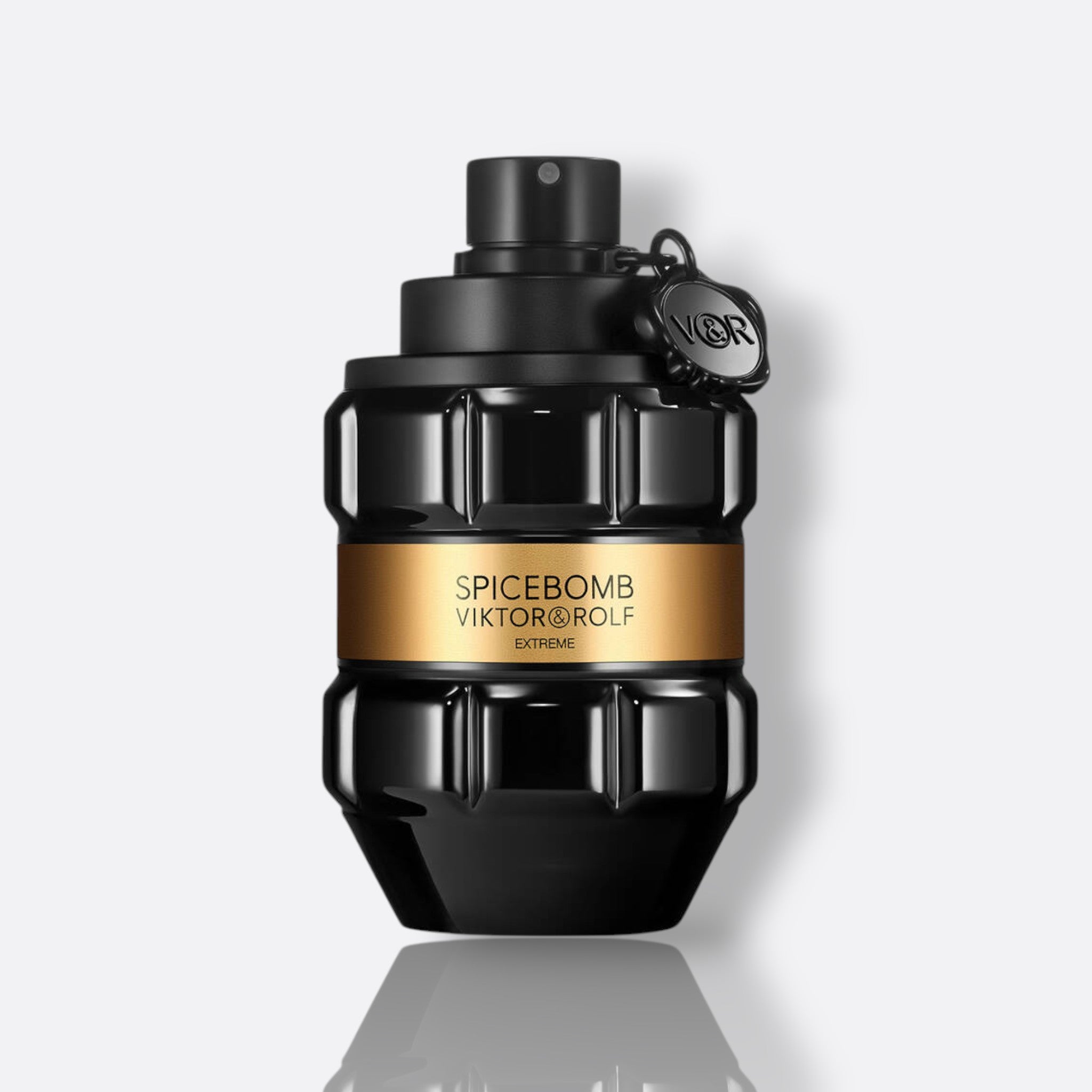 Spicebomb Extreme Eau de Parfum for men – black pepper cumin tobacco vanilla spicy amber fragrance bottle
