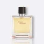 Terre d'Hermès Parfum bottle - a rich and intense men's fragrance.
