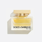 Dolce & Gabbana The One Eau de Parfum for women – peach lily vanilla warm elegant feminine fragrance bottle