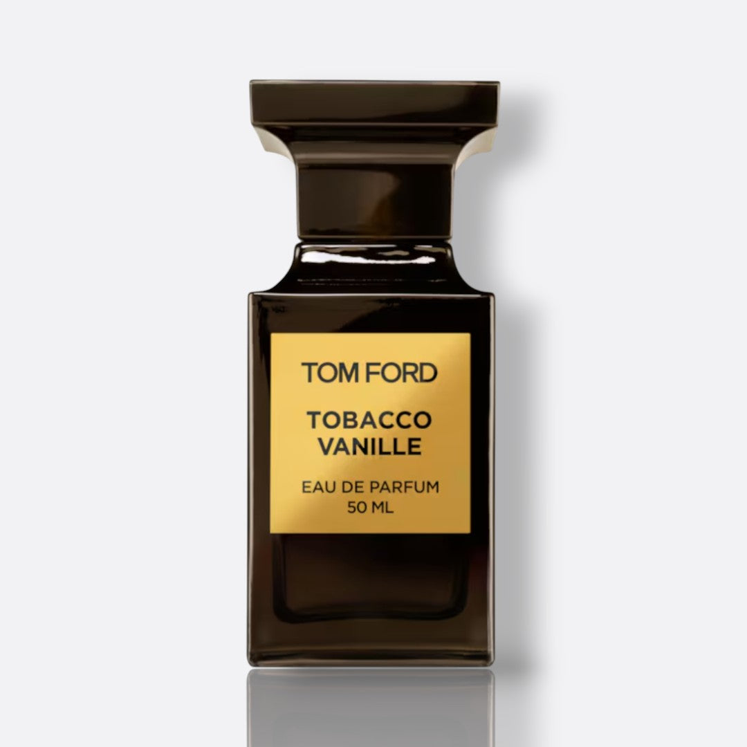 Tobacco Vanille Eau de Parfum – tobacco leaf spices vanilla cacao dried fruits warm unisex fragrance bottle
