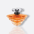 Bottle of Trésor Eau de Parfum by Lancôme – floral women’s perfume with rose, peach, and sandalwood
