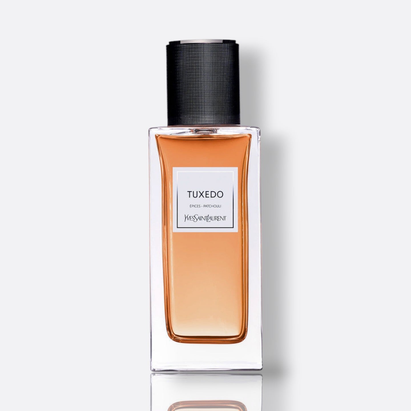 Yves Saint Laurent Tuxedo Eau de Parfum – violet leaf rose patchouli bourbon vanilla dark elegant unisex fragrance bottle