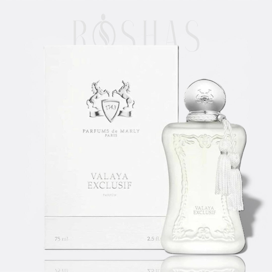 Valaya Exclusif by Parfums de Marly fragrance bottle - an intense and floral women's perfume.
