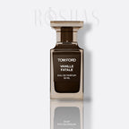 Tom Ford Vanille Fatale Eau de Parfum luxury amber woody vanilla fragrance bottle