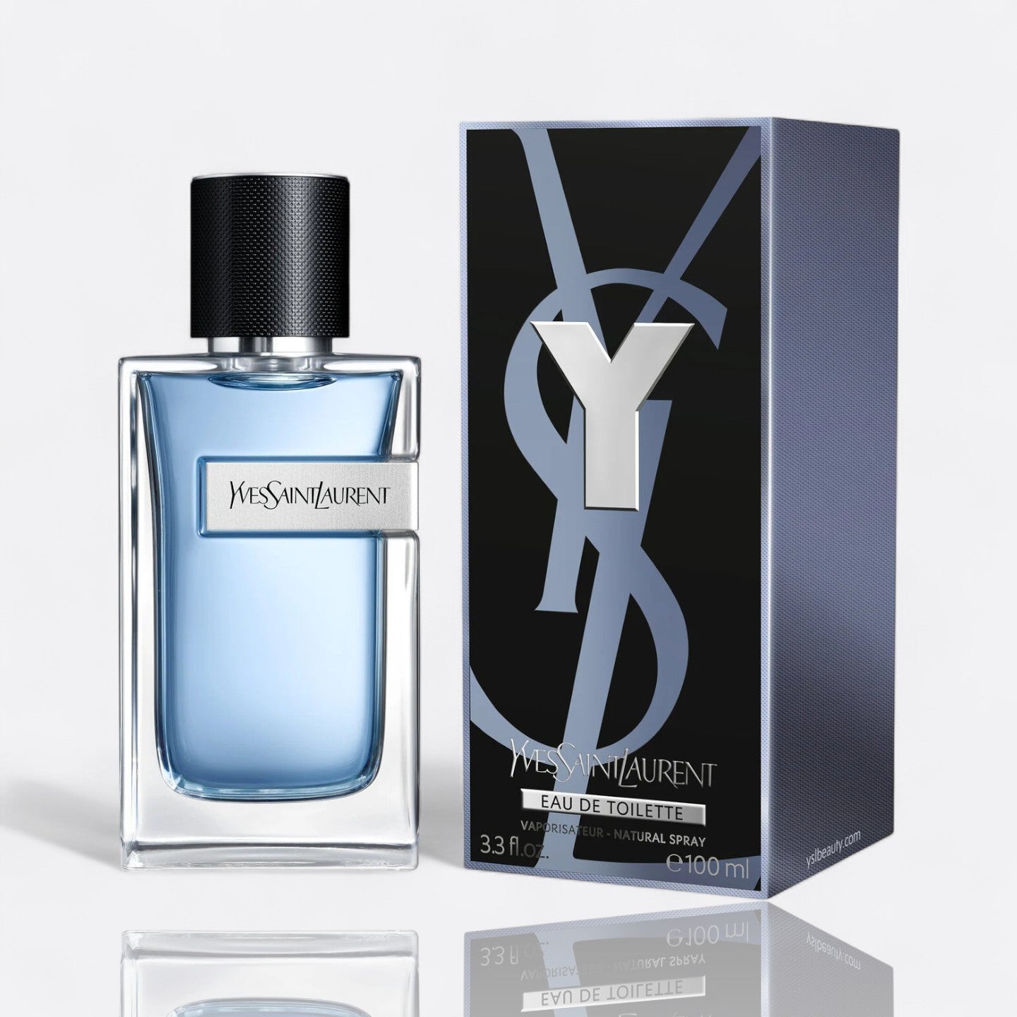 Yves Saint Laurent Y Eau de Toilette for men – bergamot sage ginger cedarwood fresh modern fragrance bottle