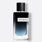Yves Saint Laurent Y Eau de Parfum for men – bergamot sage amber tonka bean bold woody refined fragrance bottle