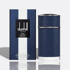 Dunhill Icon Blue fragrance bottle - a fresh and invigorating men's perfume.
