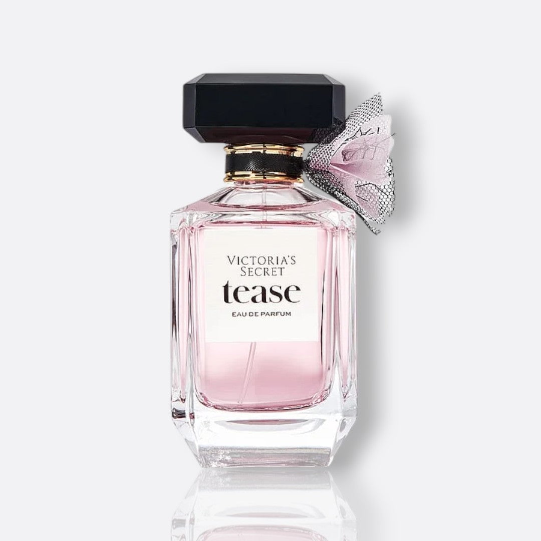 Victoria's Secret Tease fragrance bottle - a playful and seductive women's perfume.
